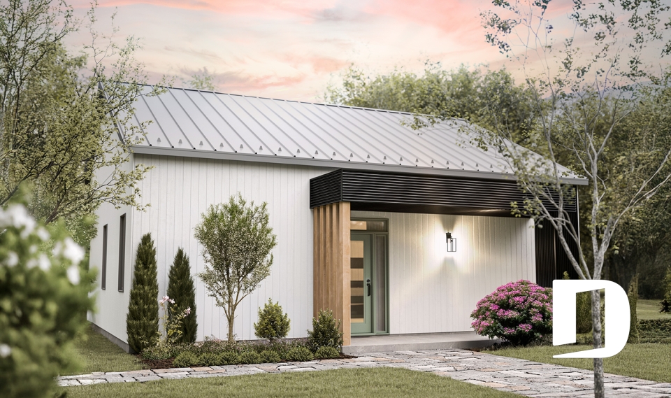 Vue avant - MODÈLE DE BASE -  - La Baie