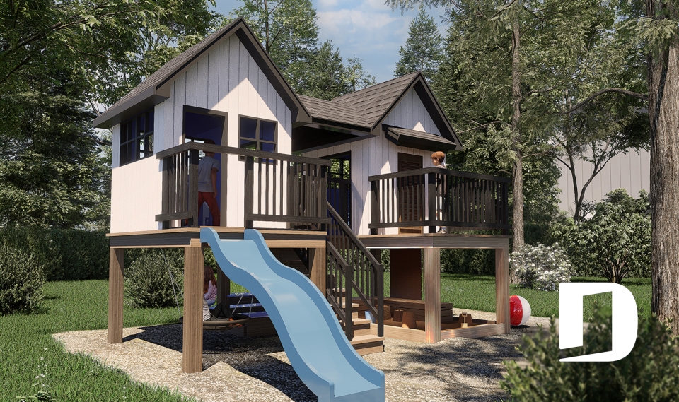 Vue avant - MODÈLE DE BASE -  - Castle