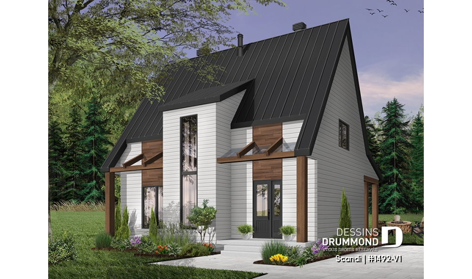 Version couleur no. 2 - Vue avant - Scandi