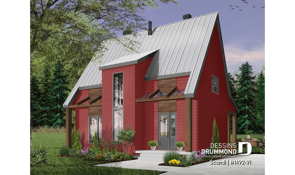 Version couleur no. 8 - Vue avant - Scandi