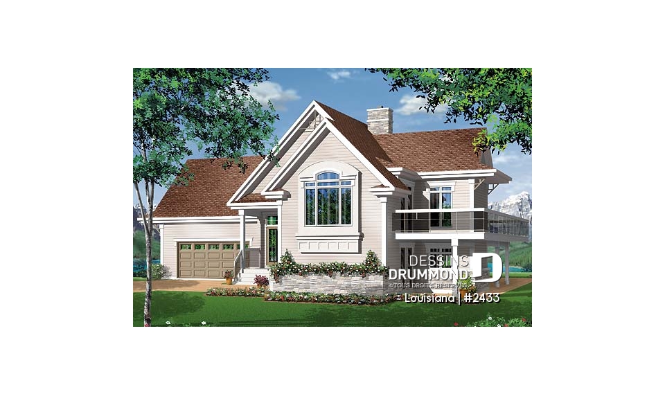 Vue avant - MODÈLE DE BASE - Louisiana