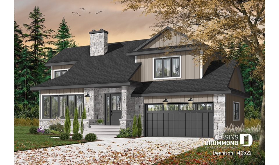 Version couleur no. 3 - Vue avant - Dennison