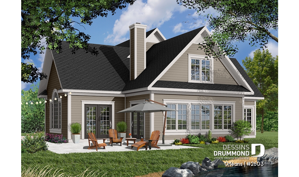 Version couleur no. 5 - Vue arrière - Orléans