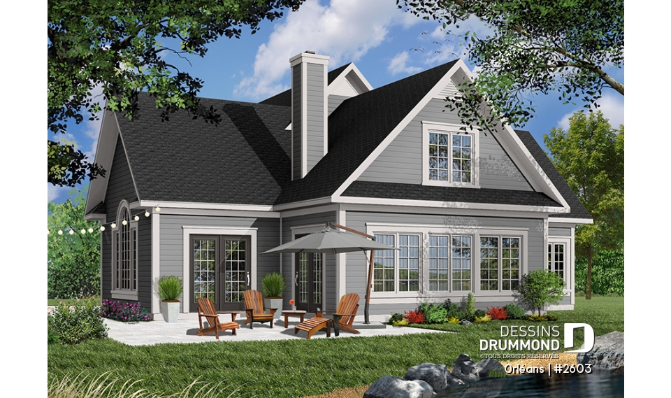 Version couleur no. 6 - Vue arrière - Orléans