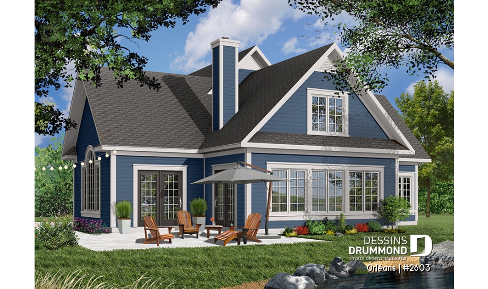 Version couleur no. 7 - Vue arrière - Orléans