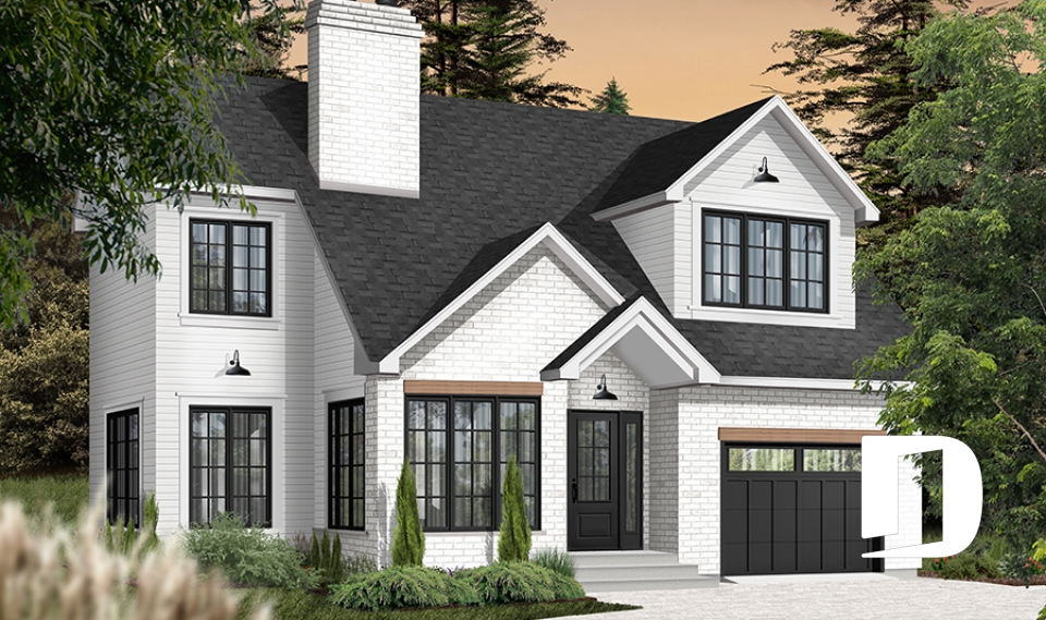 Vue avant - MODÈLE DE BASE -  - Léana 2