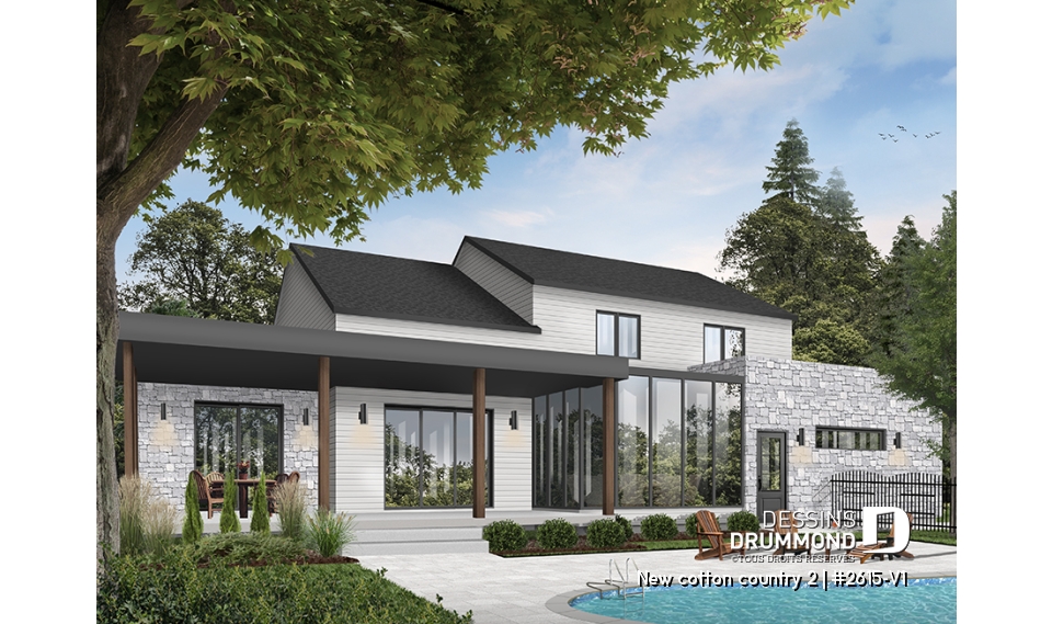 Version couleur no. 3 - Vue arrière - New cotton country 2