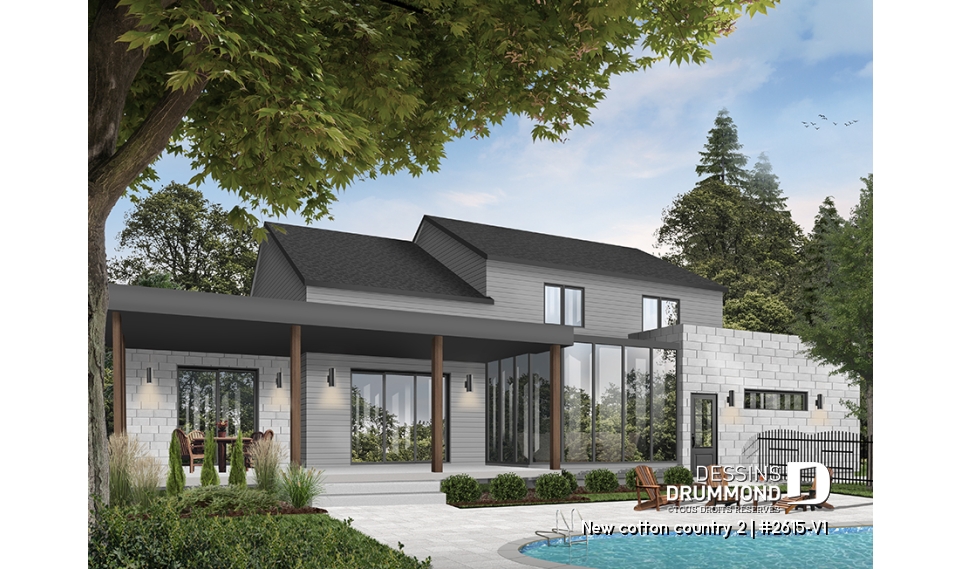 Version couleur no. 4 - Vue arrière - New cotton country 2