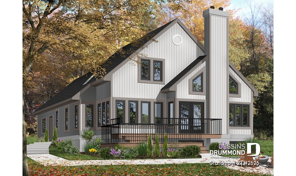 Version couleur no. 1 - Vue arrière - Grandmont 2