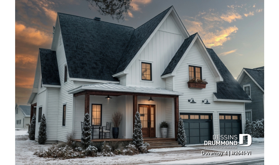 Vue avant - MODÈLE DE BASE - Duvernay 4