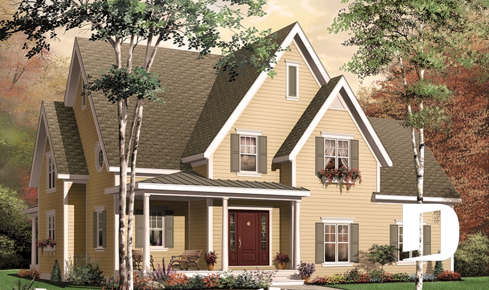 Vue avant - MODÈLE DE BASE -  - Duvernay