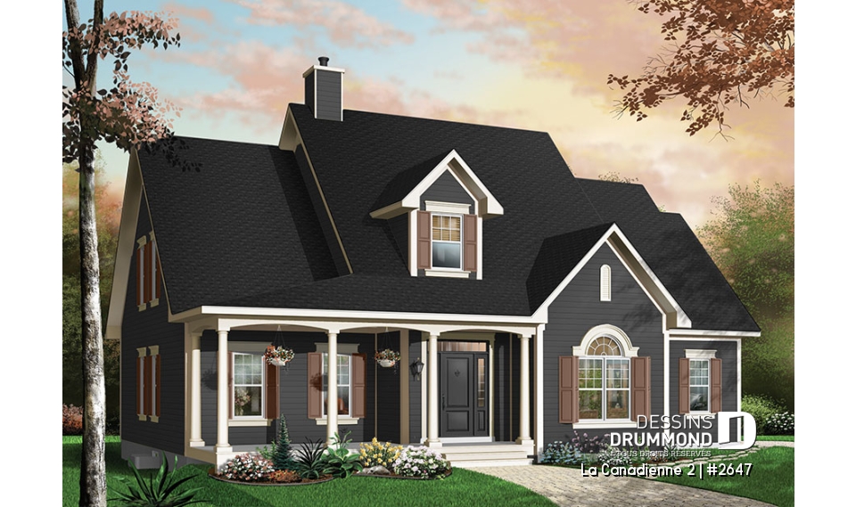 Version couleur no. 5 - Vue avant - La Canadienne 2