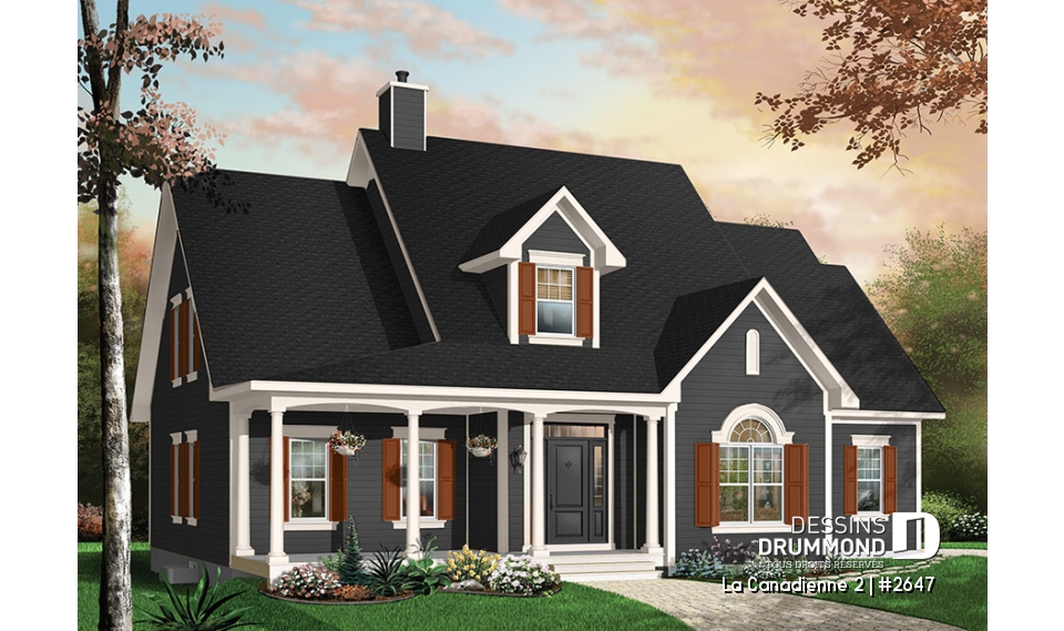 Version couleur no. 8 - Vue avant - La Canadienne 2