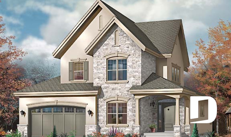 Vue avant - MODÈLE DE BASE -  - Davenport