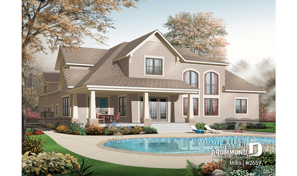 Version couleur no. 1 - Vue arrière - Millia