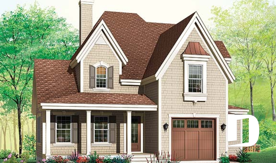 Vue avant - MODÈLE DE BASE -  - Violane