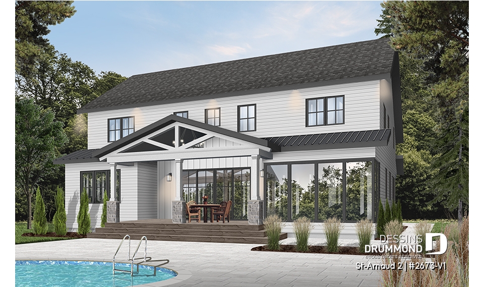 Version couleur no. 2 - Vue arrière - St-Arnaud 2