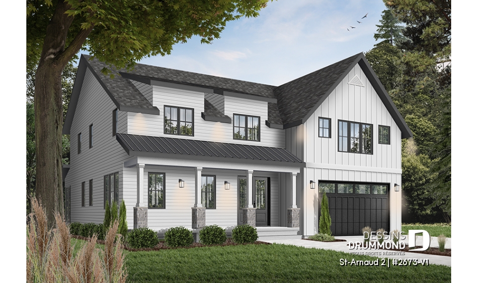 Version couleur no. 2 - Vue avant - St-Arnaud 2