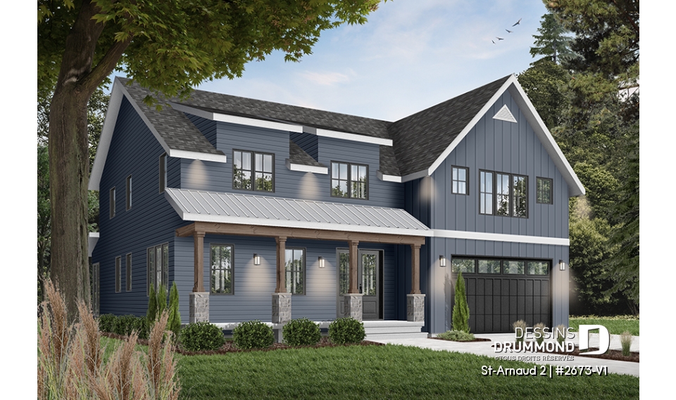 Version couleur no. 6 - Vue avant - St-Arnaud 2