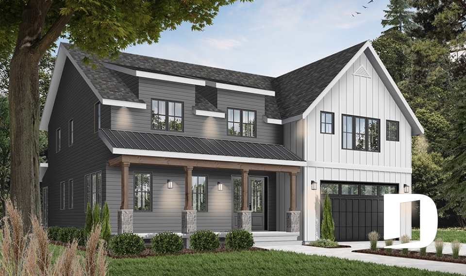 Vue avant - MODÈLE DE BASE -  - St-Arnaud 2