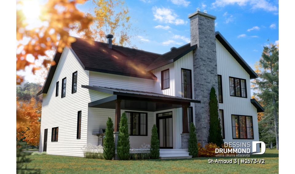 Version couleur no. 1 - Vue arrière - St-Arnaud 3