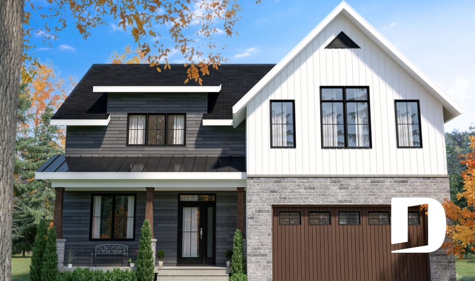 Vue avant - MODÈLE DE BASE -  - St-Arnaud 3