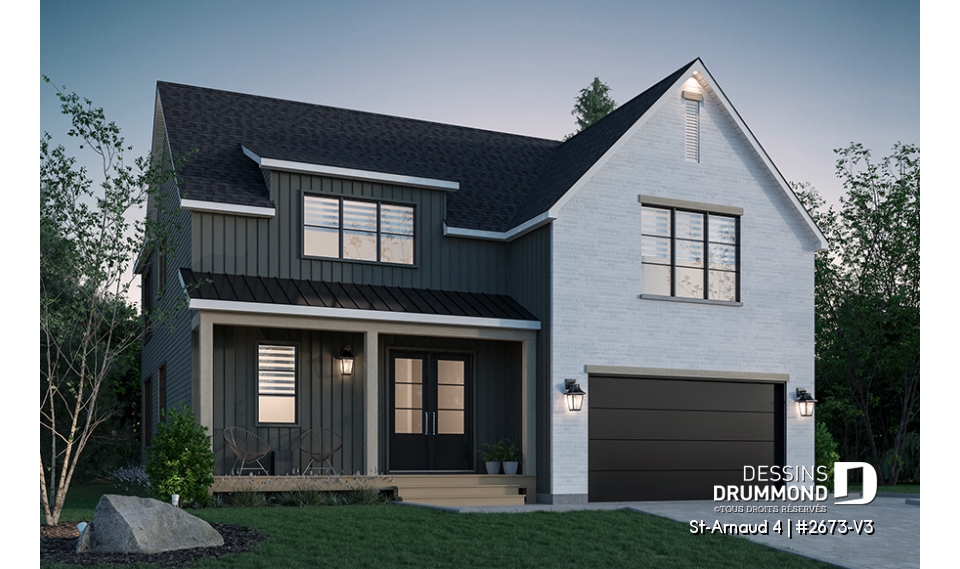 Vue avant - MODÈLE DE BASE - St-Arnaud 4