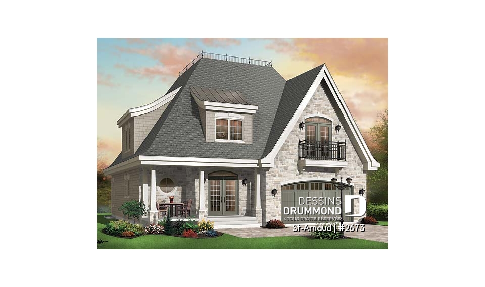 Vue avant - MODÈLE DE BASE - St-Arnaud