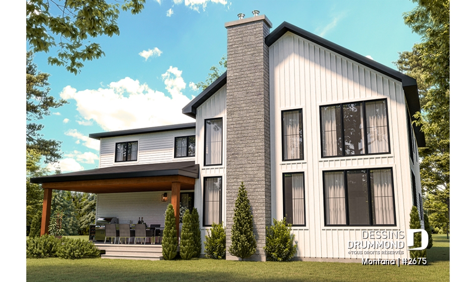 Vue arrière - MODÈLE DE BASE - Montana