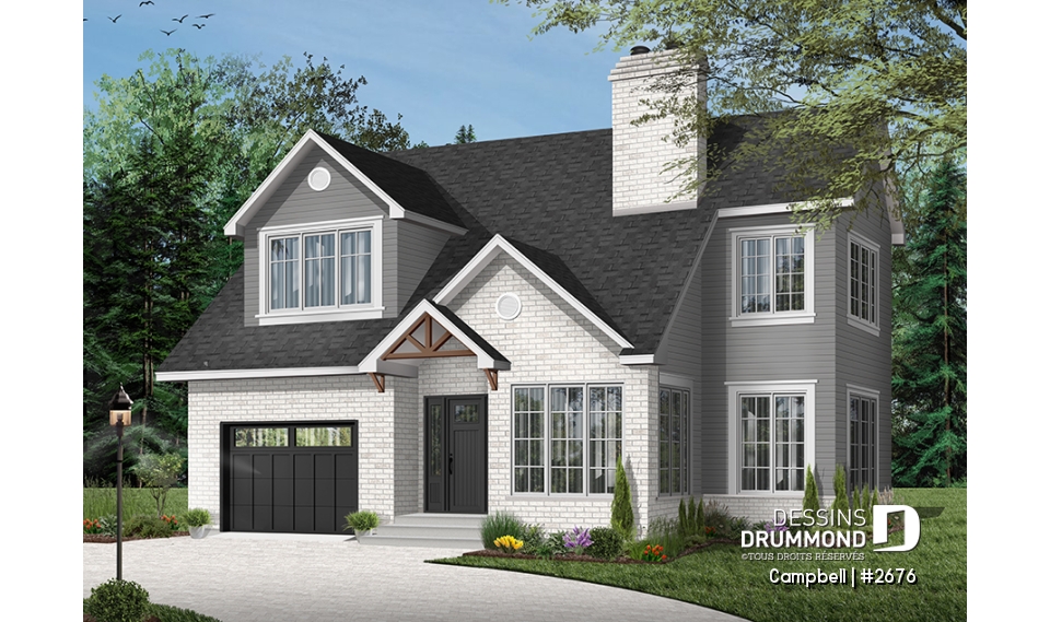 Vue avant - MODÈLE DE BASE - Campbell