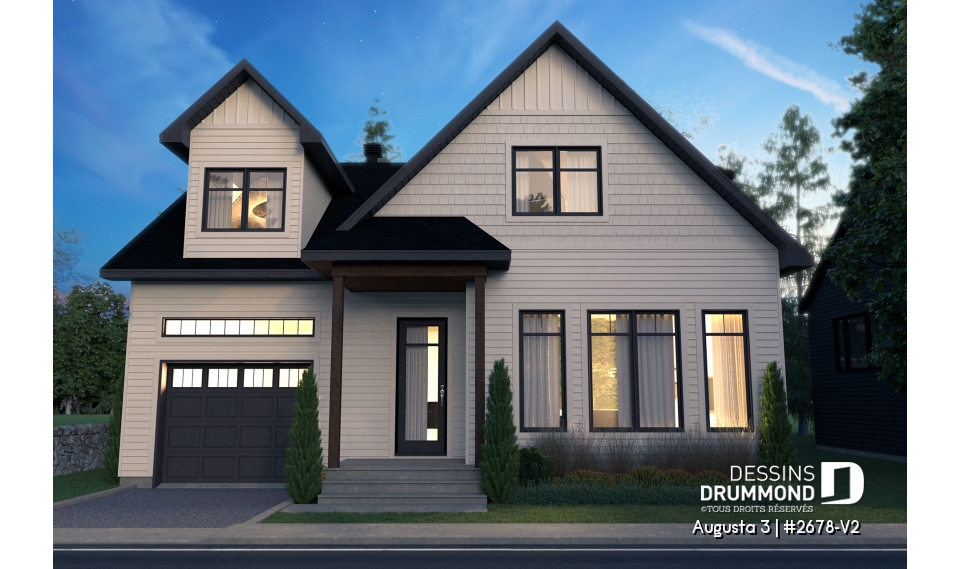 Vue avant - MODÈLE DE BASE - Augusta 3