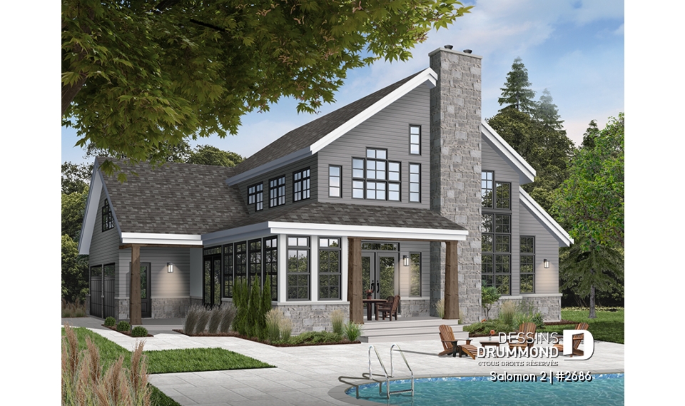 Version couleur no. 3 - Vue arrière - Salomon 2