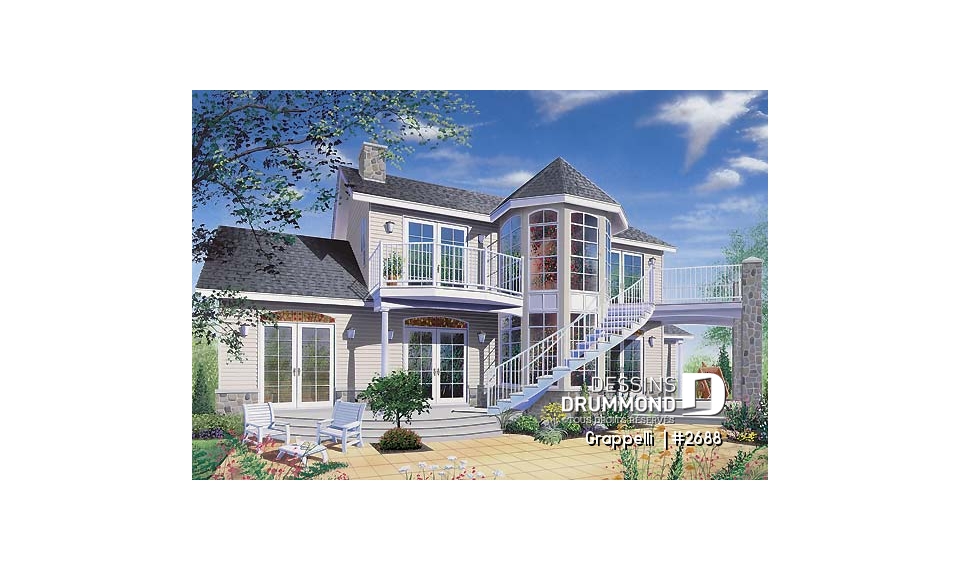 Vue arrière - MODÈLE DE BASE - Grappelli 