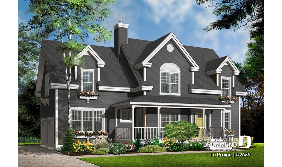 Version couleur no. 3 - Vue avant - La Prairie