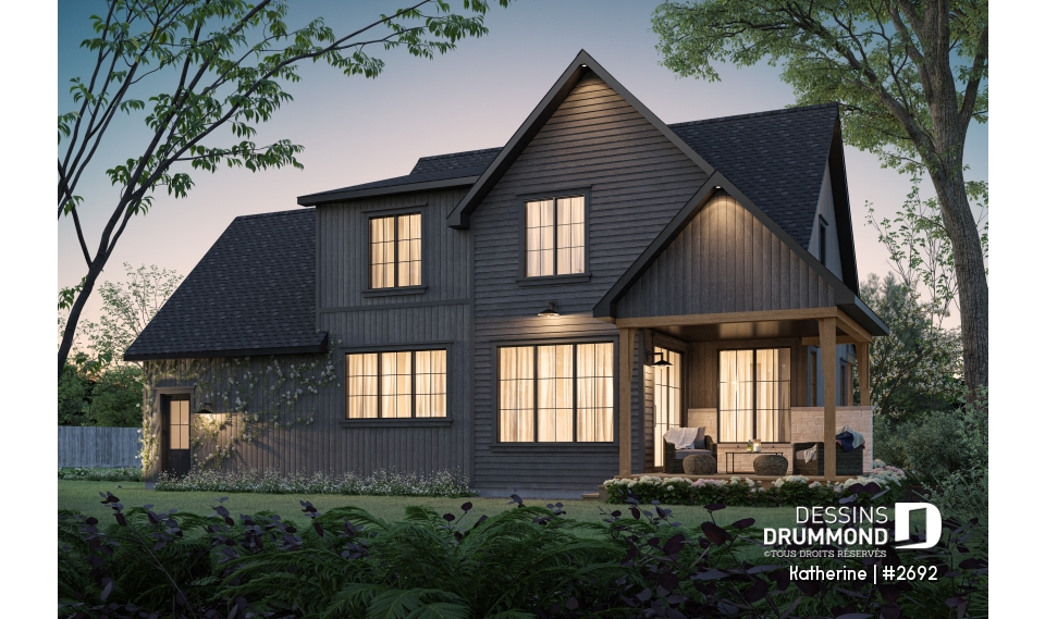 Vue arrière - MODÈLE DE BASE - Katherine