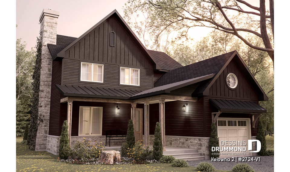 Version couleur no. 1 - Vue avant - Kelowna 2
