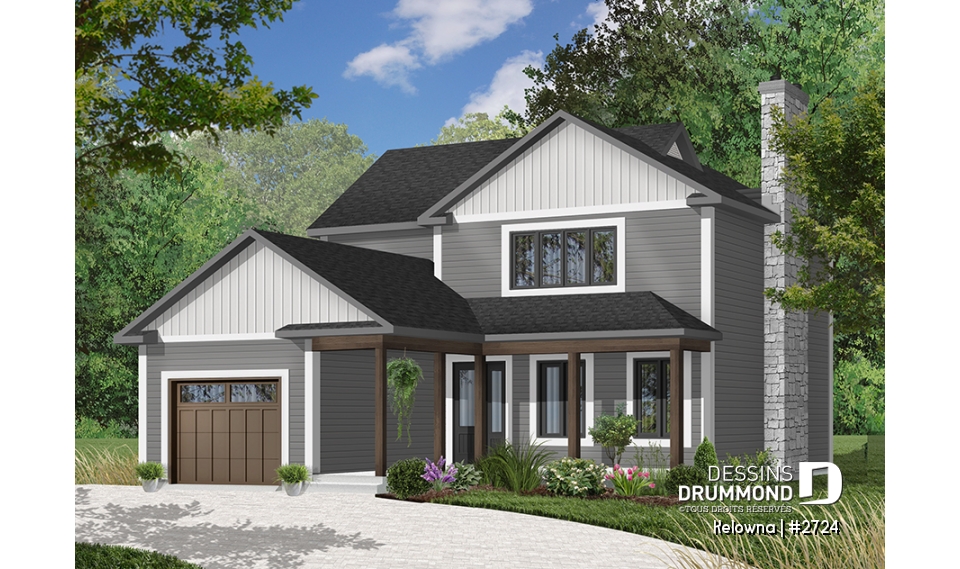 Version couleur no. 2 - Vue avant - Kelowna