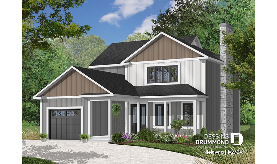 Version couleur no. 7 - Vue avant - Kelowna