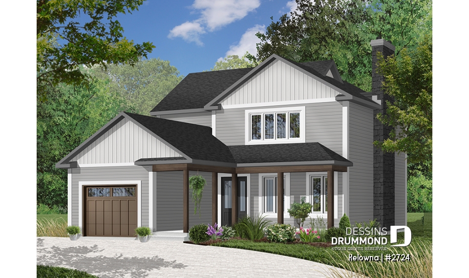 Version couleur no. 9 - Vue avant - Kelowna