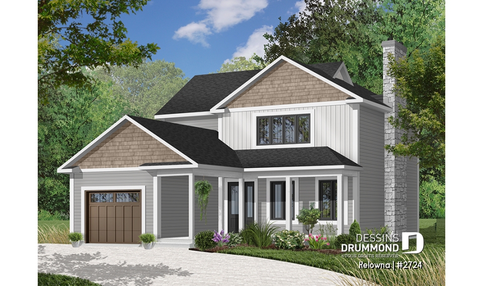 Vue avant - MODÈLE DE BASE - Kelowna