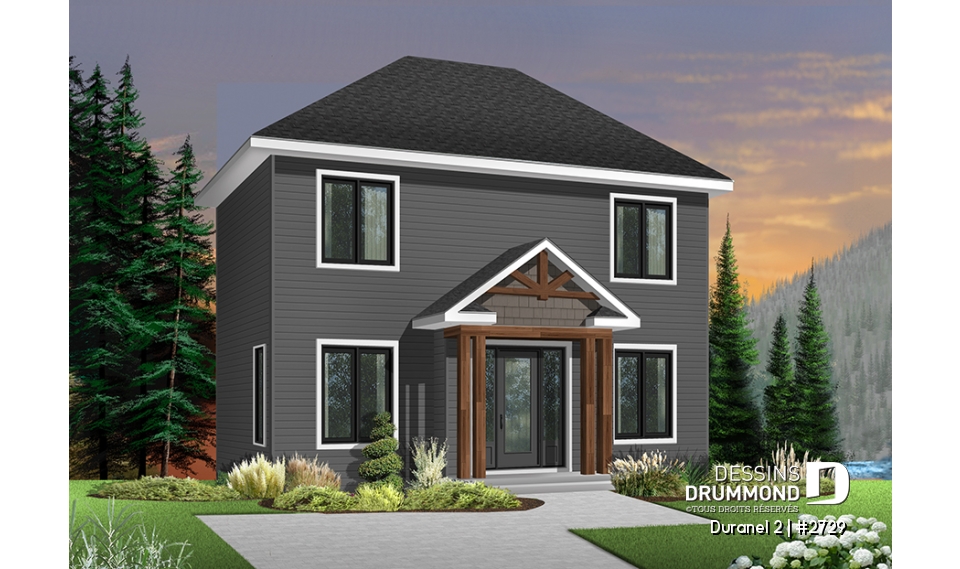 Version couleur no. 1 - Vue avant - Duranel 2