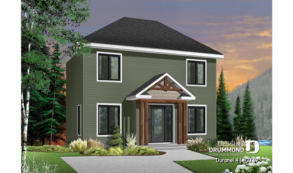 Version couleur no. 2 - Vue avant - Duranel 4