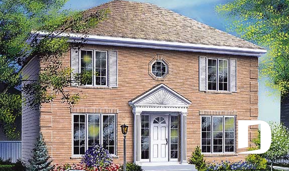 Vue avant - MODÈLE DE BASE -  - Seigneurial