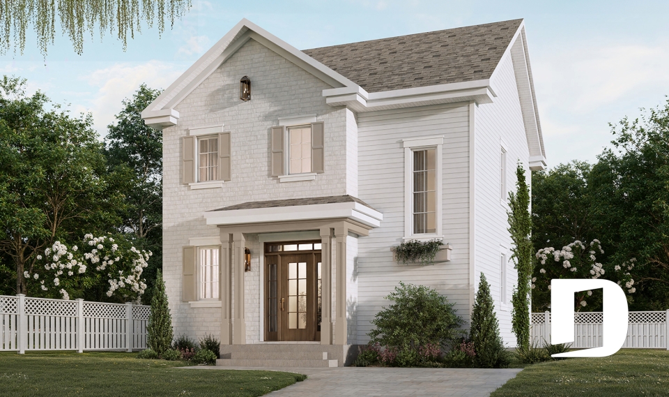 Vue avant - MODÈLE DE BASE -  - Rougemont