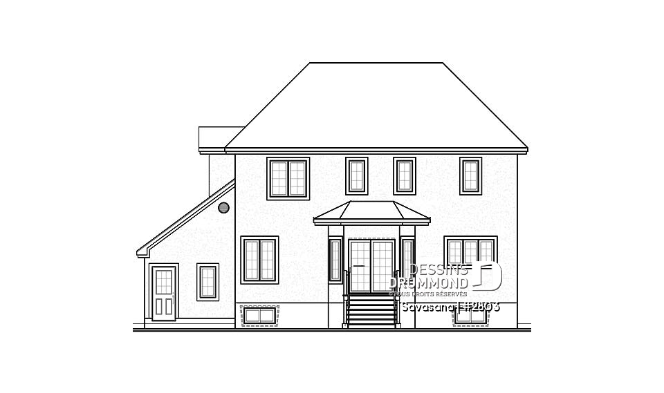 Élévation arrière - Savasana