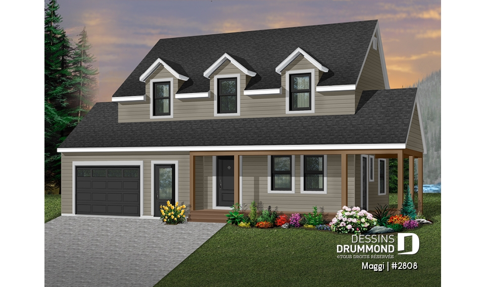 Version couleur no. 1 - Vue avant - Maggi