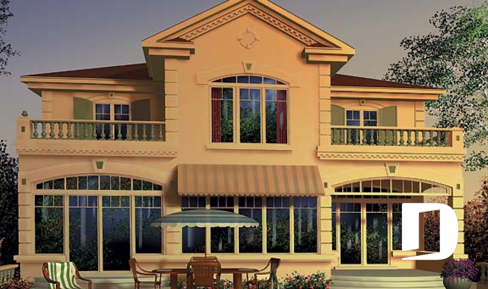 Vue arrière - MODÈLE DE BASE -  - La Jolla