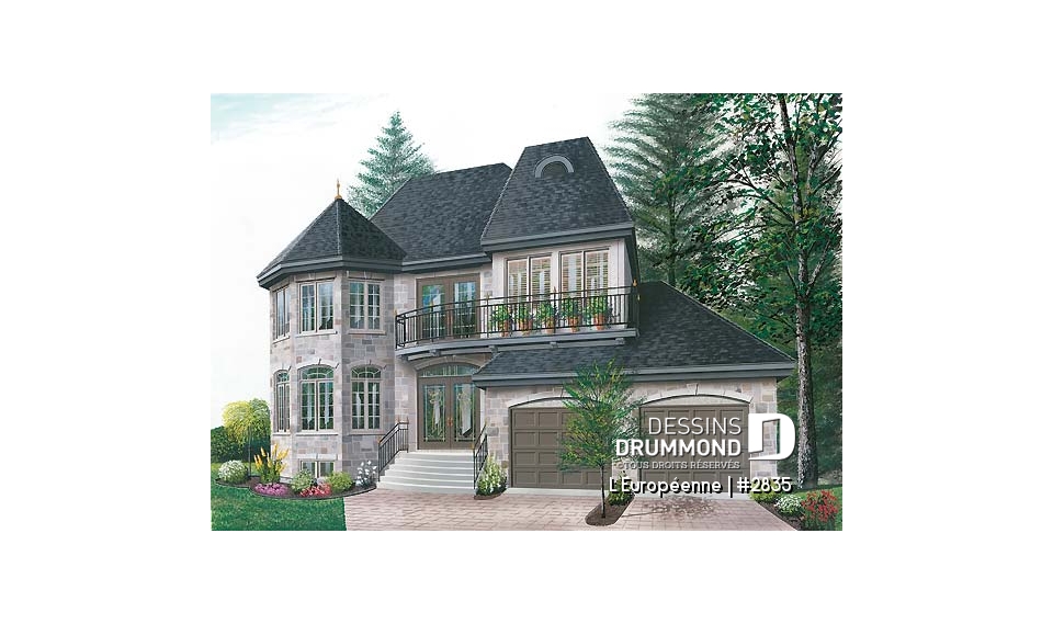 Vue avant - MODÈLE DE BASE - L'Européenne