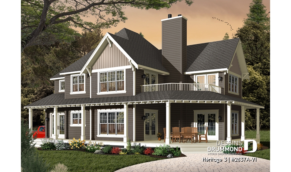 Version couleur no. 1 - Vue avant - Héritage 3