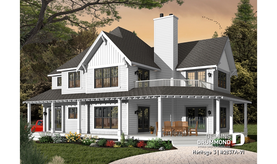 Version couleur no. 3 - Vue avant - Héritage 3